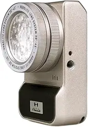 Hobolite Iris LED Video Light Standard Kit with LCD Display, App Control, Adjustable Lens, Storage Pouch, CRI/TLCI 96+, 2700-6500K, Portable Lighting for Photography, Content Creators, Black