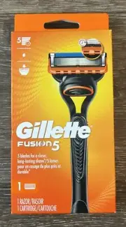 NEW Gillette Fusion 5 Men's Razor 1 Handle + 1 Blade Refills