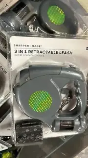 Sharper Image 3 in 1 Retractable Dog Leash