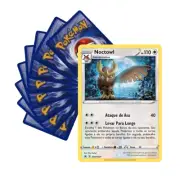 Kit Pokémon Portuguese - Noctowl SWSH027 Sword & Shield + 10 Original Cards
