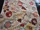 Pottery Barn Knowles embroidered floral multi pillow cover 24 New w tag