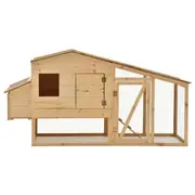 Large Wooden Chicken Coop Rabbit Hutch Hutches Box Coop Cage Run House