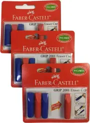Faber-Castell Grip 2001 PVC Free Eraser Toppers Eraser Cap Eraser Top as an E...