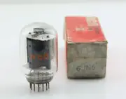 New Qty 1 RCA 6JN6 by GE Grey Plates Side Rectangle Getter USA NOS Vacuum Tube