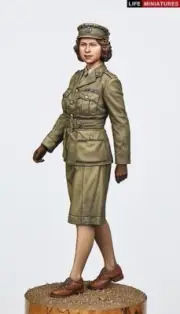 Life Miniatures -Princess Elizabeth, 2nd Subaltern in A - 1/12th Resin - LM12004