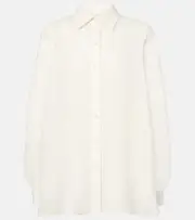 [Zimmermann] Zimmermann Crush ramie shirt AU 14 beige