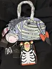 Loungefly Winnie the Pooh Mummy Eeyore Crossbody Bag And Tigger Wallet Set RARE