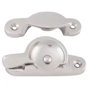 Basic Sash Fastener, Satin Nickel