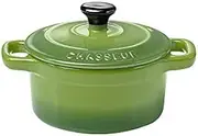 Chasseur La Cuisson Mini Cocotte, 10 x 9 cm / 300 ml Capacity, Apple