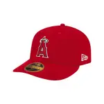 NEW ERA 59FIFTY LOW PROFILE MLB 洛杉磯 天使隊 紅色 微彎簷 全封款 5950 LP