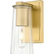 Z-Lite 826-1S-MGLD Titus 1 Light 4.5 inch Modern Gold Wall Sconce Wall Light