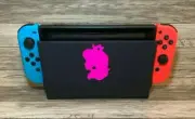 Princess Peach Nintendo Switch Dock Sock Cover Screen Protector Accessory Pink