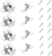 Housoutil 20 Sets of Door Clip Cabinet Bead Roller Catch Locks for Cupboard Doors Convenient