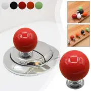 Toilet Dual Push Button Colored Round Flush Button Replacement Universal=