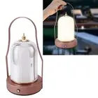 Table Lamp Portable USB Charging 3600mAh Touch Control Stepless Dimmable 3 Color