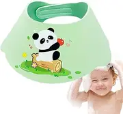 Shower Cap Shield For Kids | Waterproof Visor Hat Eye And Ear Protection,Adjusted Bath Shield For Children Keep Dry Protective Cover