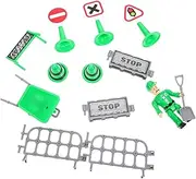 Kisangel Toy Roadblock Sign Set Early Learning Toys Road Traffic Signs Boys and Girls