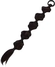 EXQUIMEUBLE Sturdy Material Ponytail Wig Easy to Use Braided Headband Fashionable Dark Boxing Braids Hair Accessories for Parties