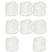 Acoustic Audio AAOVCD-W Outdoor Volume Controls White Weatherproof 8 Piece Set