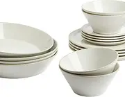 [Royal Doulton] Urban Dining 16-Piece Dinnerware Set, White
