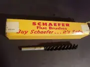 NEW SCHAEFER 43716 BLACK NYLON CONDENSER FLUE BRUSH 5/8"