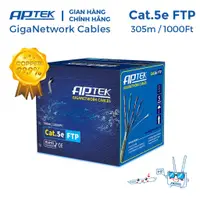 在飛比找蝦皮購物優惠-Aptek CAT.5e FTP 銅網電纜 ,24AWG, 