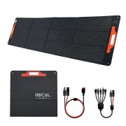 [EU Direct] Blackview Oscal PM200 PRO 200W Foldable Solar Panel, IP65 Waterproof Portable Solar Panel with Type-C QC3.0,