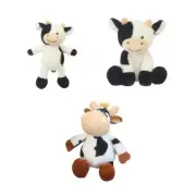 Cow Stuffed Animal Baby Plush Cuddly Toy Soft Plushies Decorations