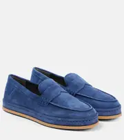 [Hogan] Hogan H683 suede loafers AU 7.5 blue