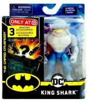 KING SHARK figure spin master NEW caped crusader blue jeans 1st edition EXCLUSIV