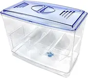 Perfk Fish Breeding Box Fish Isolation Box Separation Easy Use Multipurpose Fish Tank Hatchery Incubation Box for Shrimp Baby Fish