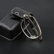 Folding Square Reading Glasses for Men Women Portable Eyeglasses +50 +75 +275 +3