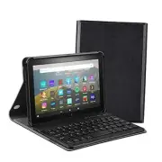 Case with Keyboard for Amazon Kindle Fire HD 8 & 8 Plus (2024 Release),