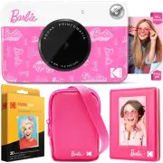 Kodak x Barbie Printomatic Instant Print Camera, Case, Photo Album, Paper & More