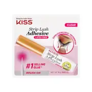 KISS Clear Strip Lash Adhesive with Aloe, Waterproof, Formaldehyde and Latex Fre