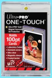 1 Ultra Pro 100pt ONE TOUCH MAGNETIC UV Card Holder Display Storage Case 81911