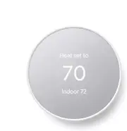 Google Nest Thermostat - Smart Thermostat for Home - Programmable Wifi Thermosta