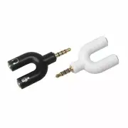 Xbox One Adapter (TRRS) Headset Headphone Mic 2 to 1 Splitter for PS4 PC Laptop