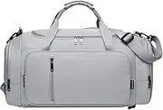 Wzmzjy Travel Bag, Gym Bag, Duffle Bag, Overnight Bag, Tote Bag for Men And Women, Large Capacity Travel Bag with Compartment