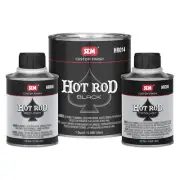 SEM Hr010 Hot Rod Black Paint Quart Kit Matte Finish 2K SEM Hr010
