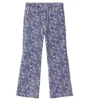 [Bonpoint] Bonpoint Gersande floral flared jeans Y 14 blue