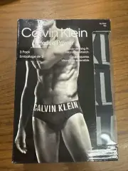 $$$Calvin Klein Men's (X-LARGE) INTENSE POWER HIP BRIEFS NB2592001 MICROFIBER