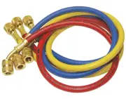 Manifold Gauge Set HVAC AC Refrigeration Charging Hoses 60" for different refri