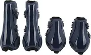 Horse Leg Protection Boots Shock Absorbing Neoprene Thickened Protective Gear for Riding Horses