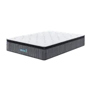 Mattress Queen Euro Top Pocket Spring Motion Isolation - 33CM THICK