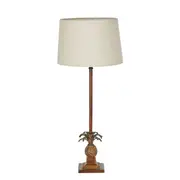 [Florabelle Living] Caribbean Pineapple Table Lamp Base Brown