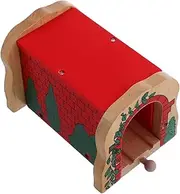 Model Train Track Accessories Wooden Railroad Track Expansion Set Tunnel for Boys and Girls