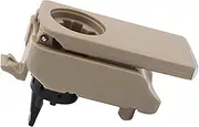 BGBLKLGPPN Car Glove Compartment Box Lid Switch Grip Lock Hole Compatible with Mercedes Compatible with Benz W204 W212 C200 Glove Box(Beige)