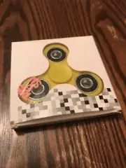 NEW Red Wagon Yellow Fidget Spinner Brand NEW in Box