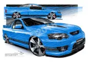 FPV UTES BF BF PURSUIT BIONIC A1 STRETCHED CANVAS (FV523)